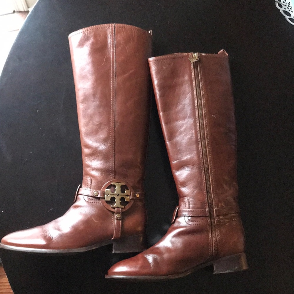 Tory Burch Riding Boot. - Picture 3 of 9
